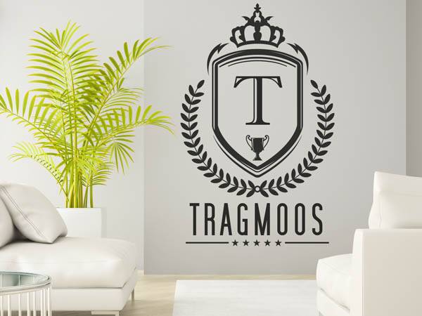 Wandtattoo Tragmoos Wappen