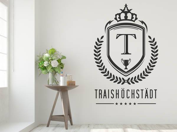 Wandtattoo Traishöchstädt Wappen
