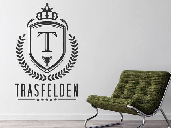 Wandtattoo Trasfelden Wappen