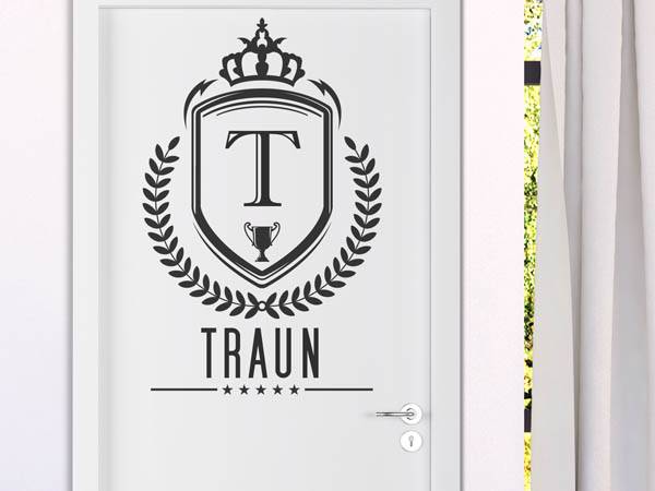 Wandtattoo Traun Wappen