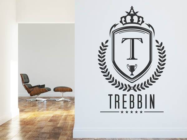 Wandtattoo Trebbin Wappen