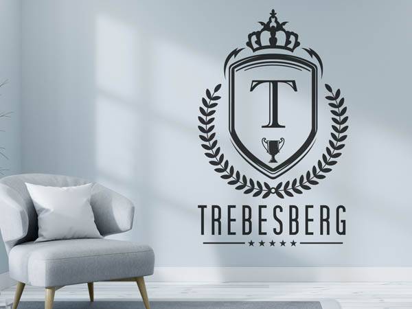 Wandtattoo Trebesberg Wappen