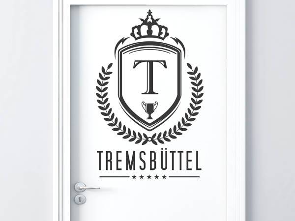 Wandtattoo Tremsbüttel Wappen