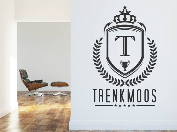 Wandtattoo Trenkmoos Wappen