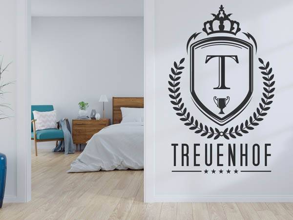 Wandtattoo Treuenhof Wappen