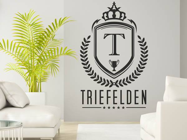 Wandtattoo Triefelden Wappen