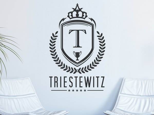 Wandtattoo Triestewitz Wappen