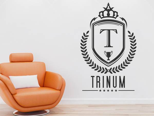 Wandtattoo Trinum Wappen