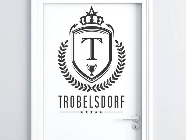 Wandtattoo Trobelsdorf Wappen
