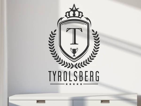 Wandtattoo Tyrolsberg Wappen