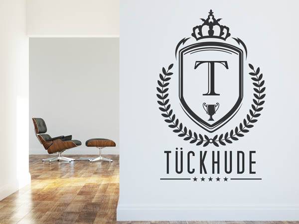 Wandtattoo Tückhude Wappen