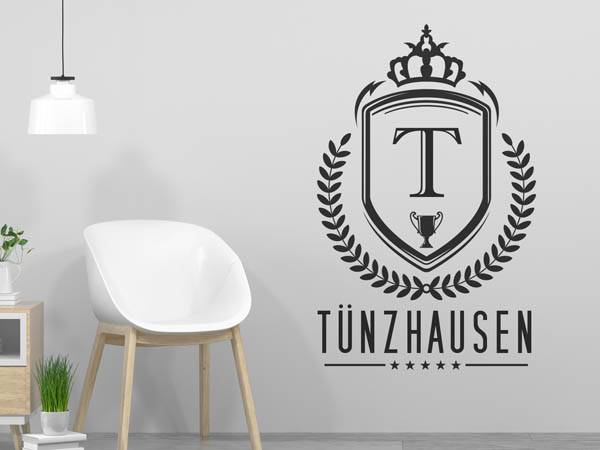 Wandtattoo Tünzhausen Wappen