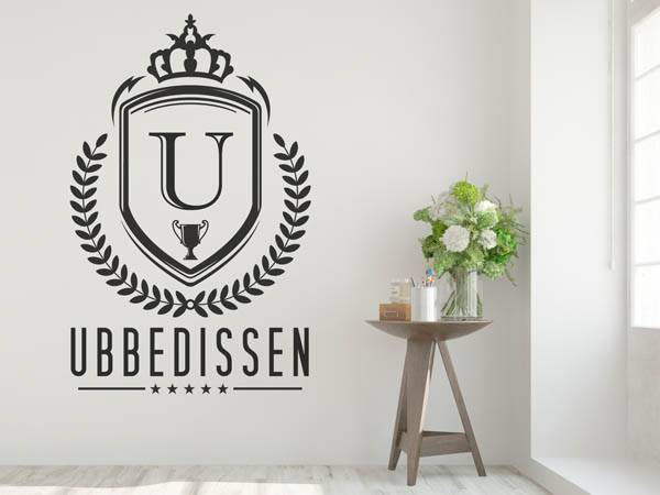 Wandtattoo Ubbedissen Wappen