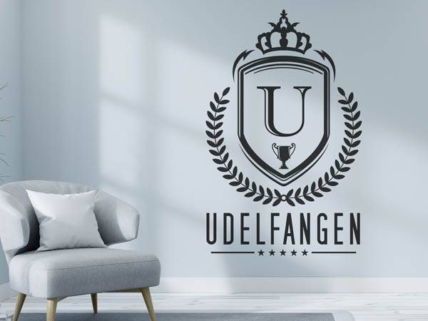 Wandtattoo Udelfangen Wappen