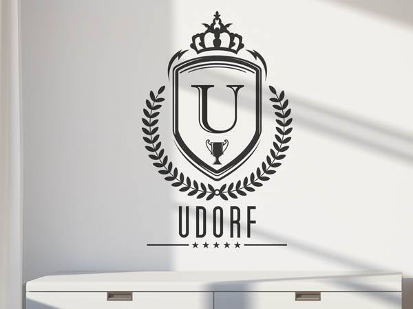 Wandtattoo Udorf Wappen