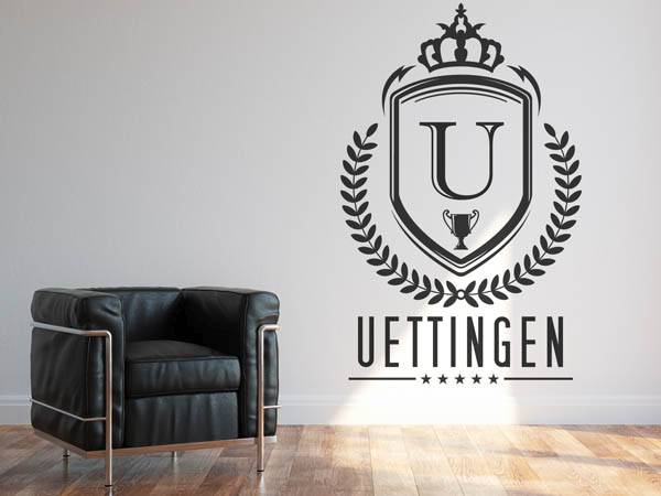 Wandtattoo Uettingen Wappen
