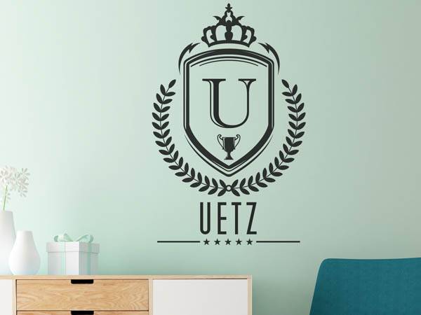 Wandtattoo Uetz Wappen