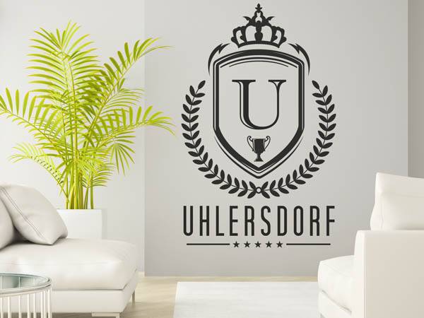 Wandtattoo Uhlersdorf Wappen