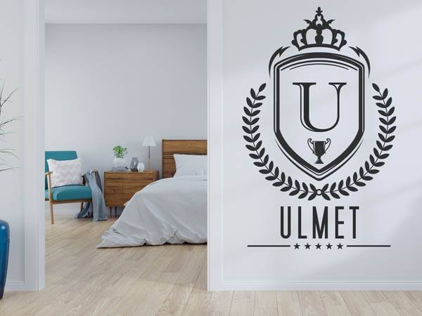 Wandtattoo Ulmet Wappen