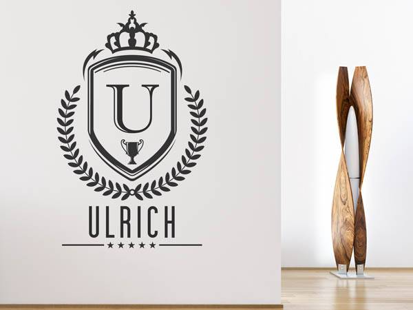Wandtattoo Ulrich Wappen