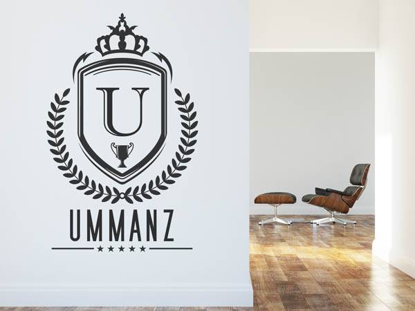 Wandtattoo Ummanz Wappen