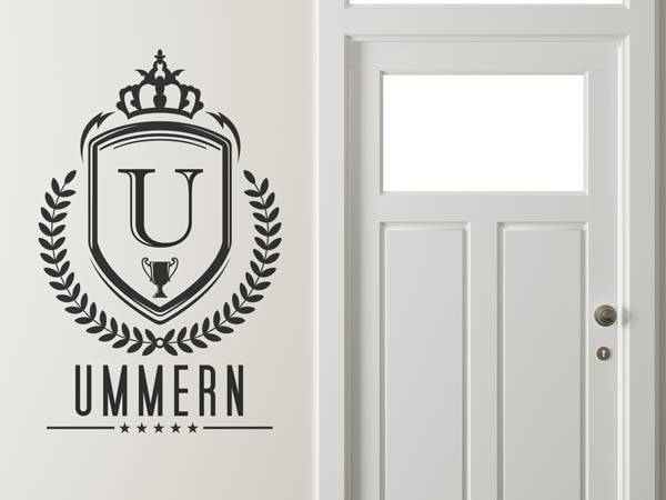 Wandtattoo Ummern Wappen