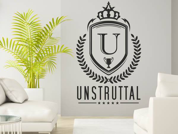 Wandtattoo Unstruttal Wappen