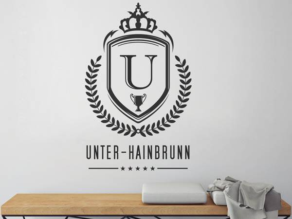 Wandtattoo Unter-Hainbrunn Wappen