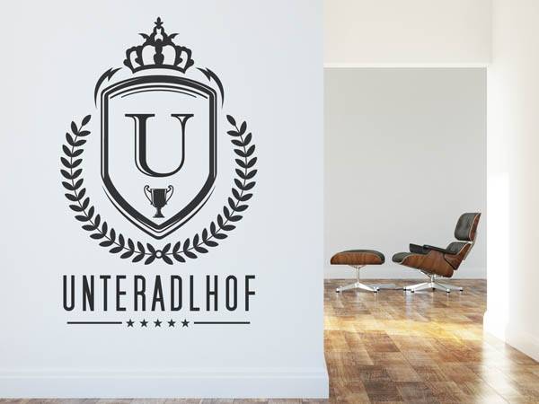 Wandtattoo Unteradlhof Wappen