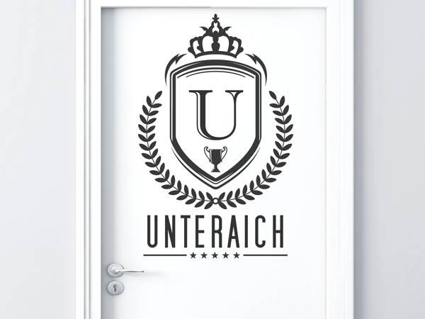 Wandtattoo Unteraich Wappen
