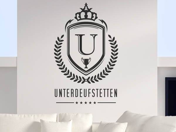 Wandtattoo Unterdeufstetten Wappen