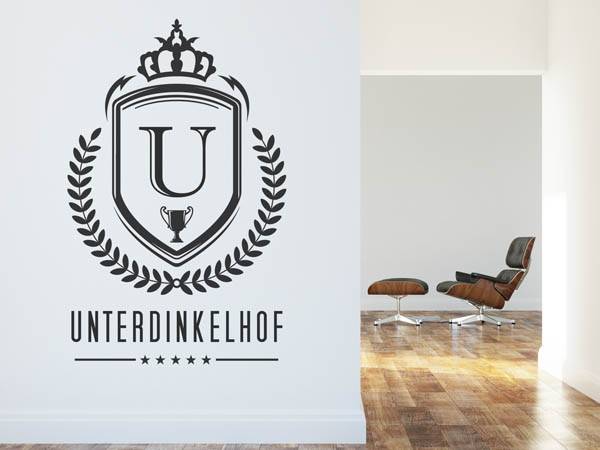 Wandtattoo Unterdinkelhof Wappen