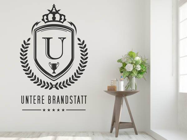 Wandtattoo Untere Brandstatt Wappen