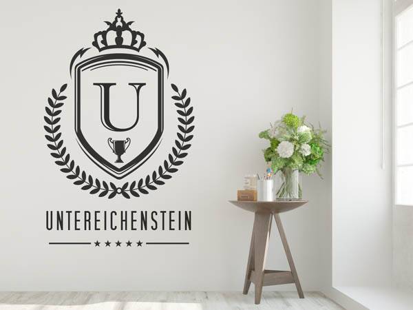 Wandtattoo Untereichenstein Wappen