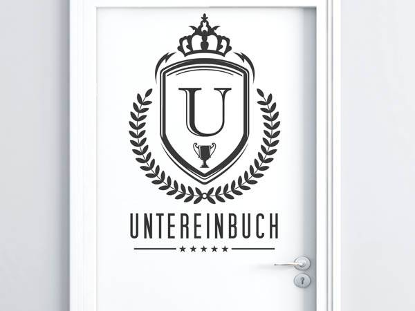 Wandtattoo Untereinbuch Wappen