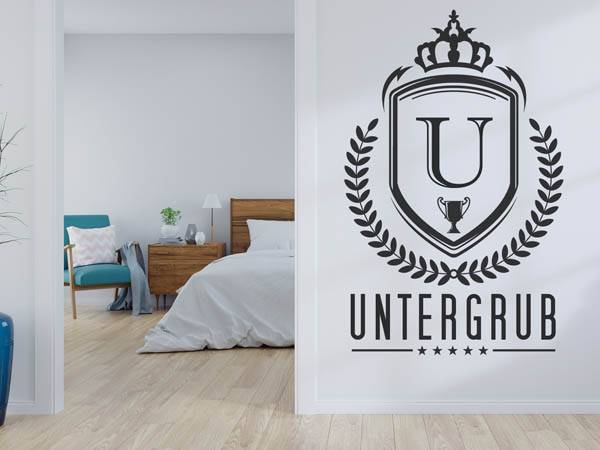 Wandtattoo Untergrub Wappen