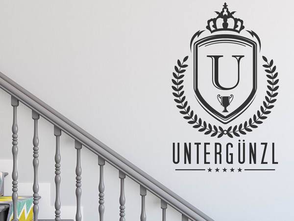 Wandtattoo Untergünzl Wappen