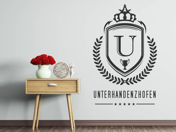 Wandtattoo Unterhandenzhofen Wappen