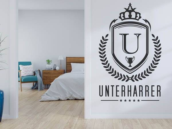 Wandtattoo Unterharrer Wappen