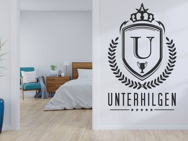 Wandtattoo Unterhilgen Wappen