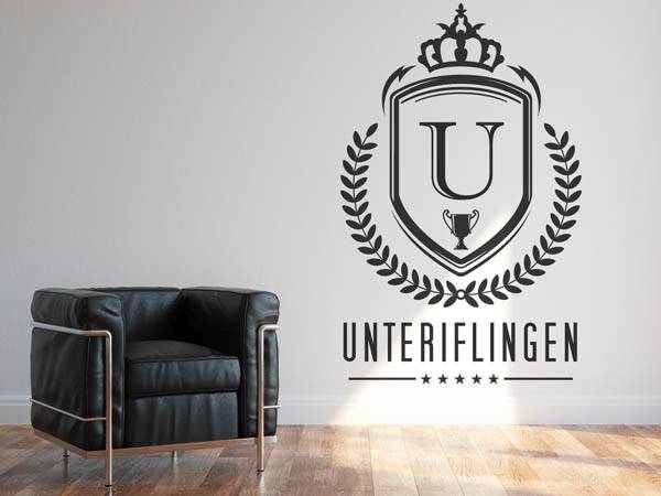 Wandtattoo Unteriflingen Wappen