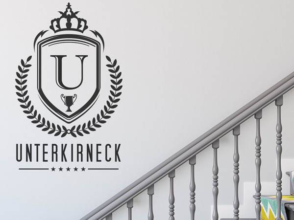 Wandtattoo Unterkirneck Wappen
