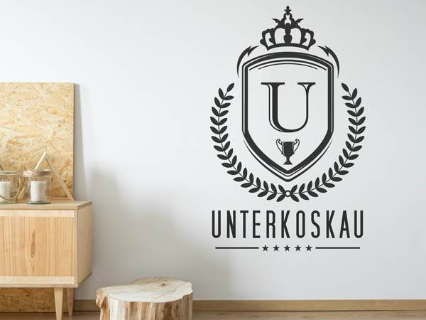 Wandtattoo Unterkoskau Wappen