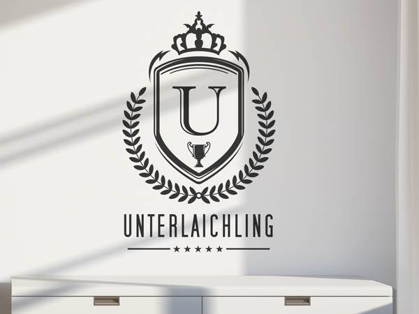 Wandtattoo Unterlaichling Wappen
