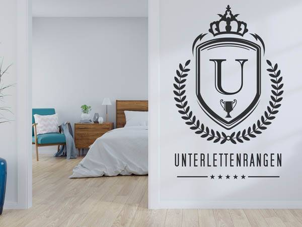 Wandtattoo Unterlettenrangen Wappen