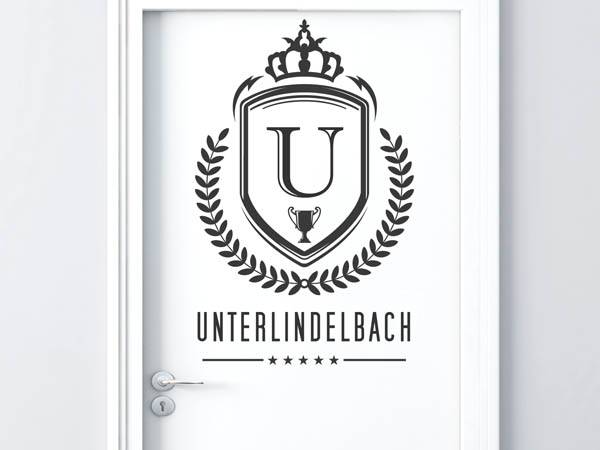 Wandtattoo Unterlindelbach Wappen