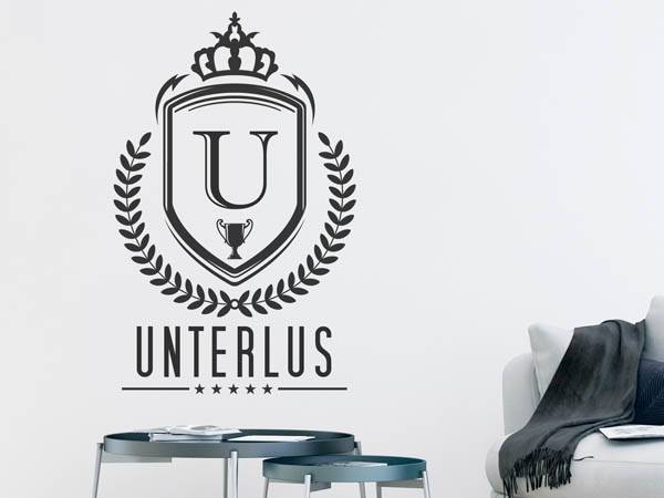 Wandtattoo Unterlus Wappen