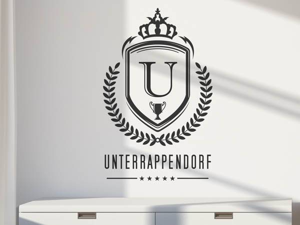 Wandtattoo Unterrappendorf Wappen