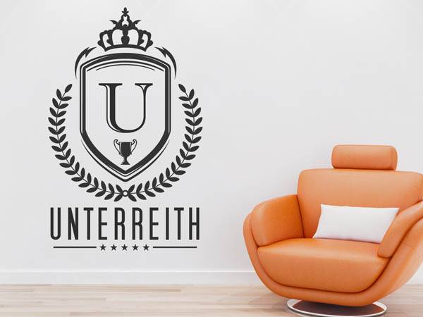 Wandtattoo Unterreith Wappen