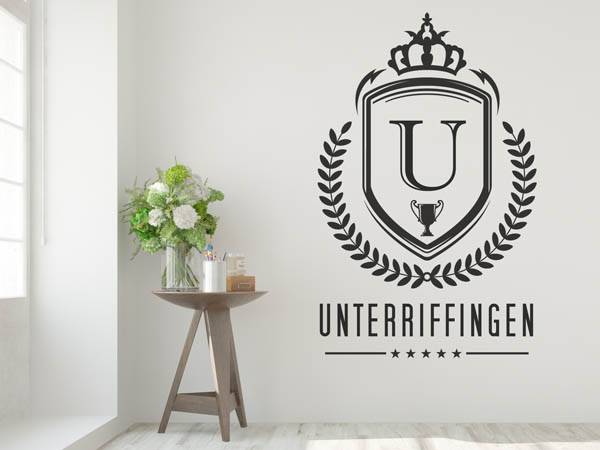 Wandtattoo Unterriffingen Wappen